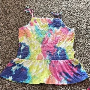 Place Multicolor Tie-Dye Tank Top
